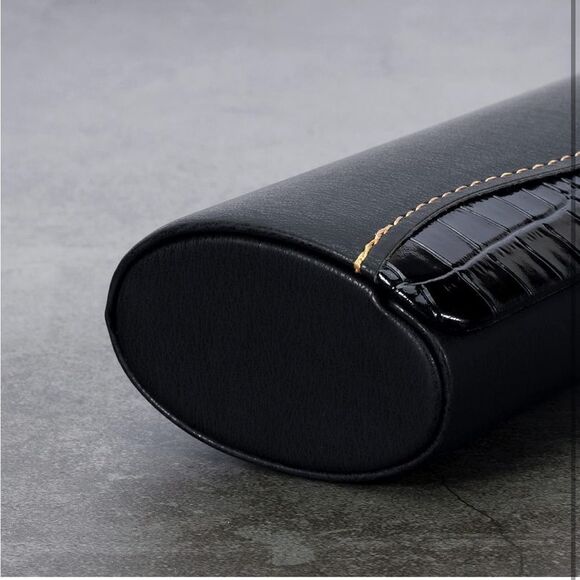 Leather Hardshell Glasses Case - Picture 5 of 6